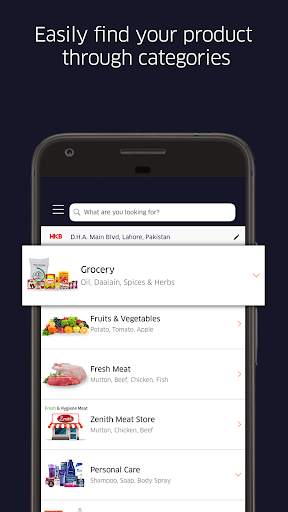 GrocerApp - Online Grocery Delivery screenshot 1