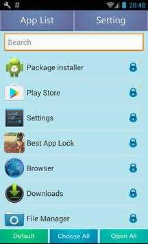 Best App Lock 3 تصوير الشاشة