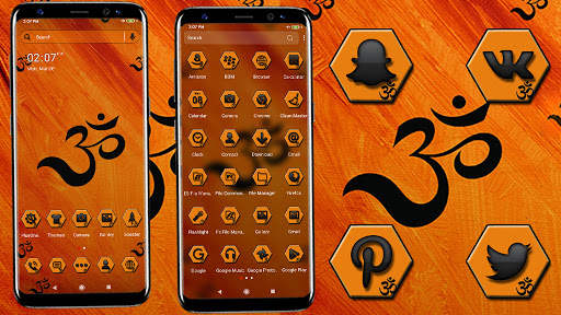 Om Launcher Theme screenshot 1