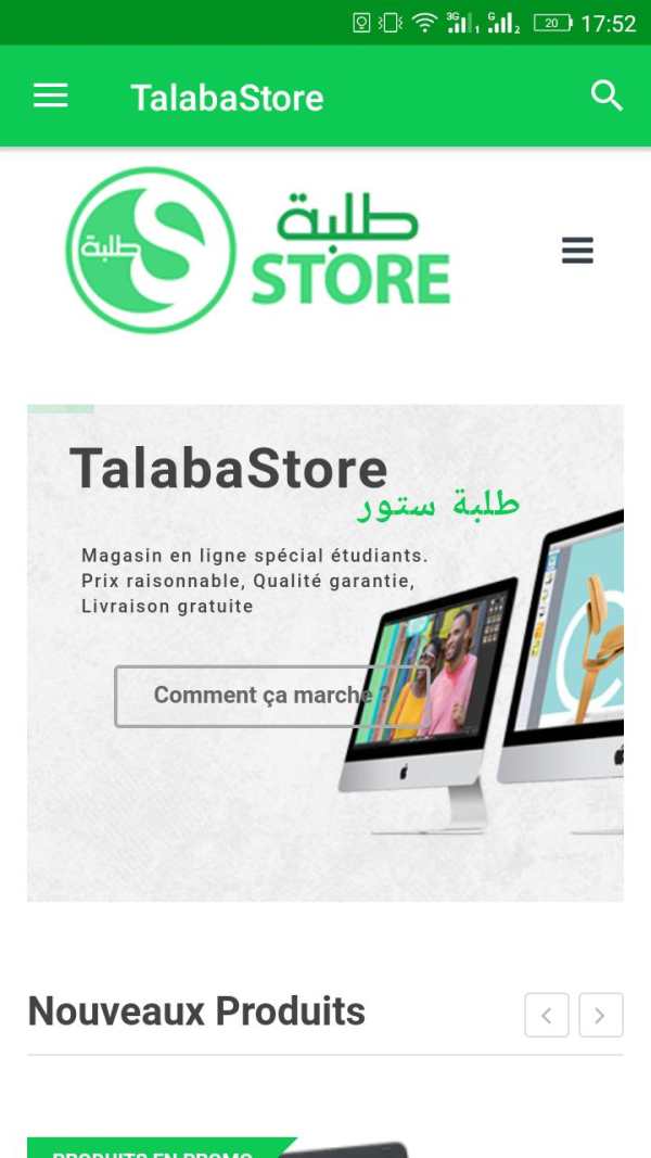 TalabaStore screenshot 1
