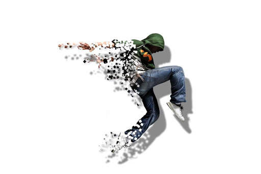 Photo Pixel Shattering Effect screenshot 4