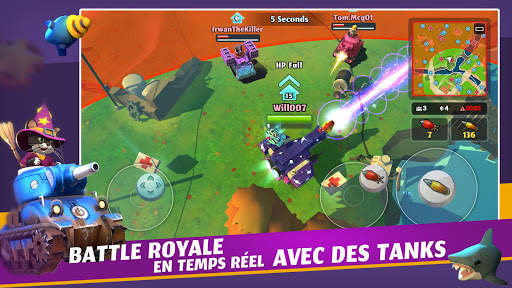 PvPets: Tank Battle Royale screenshot 1