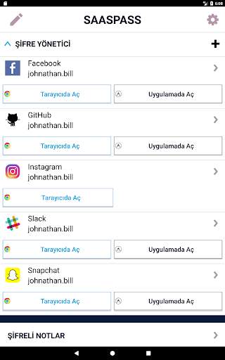 SAASPASS Şifre Yöneticisi & Au screenshot 11