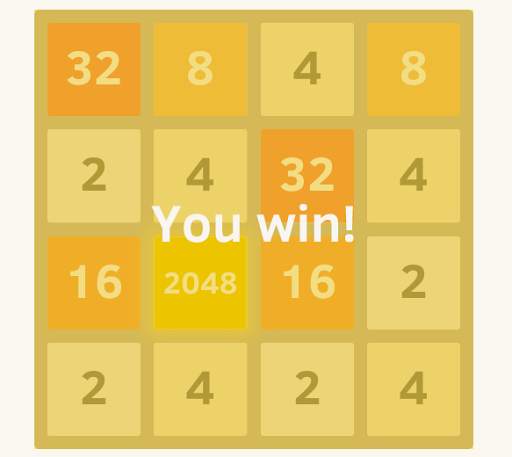 2048 Free Classic screenshot 2