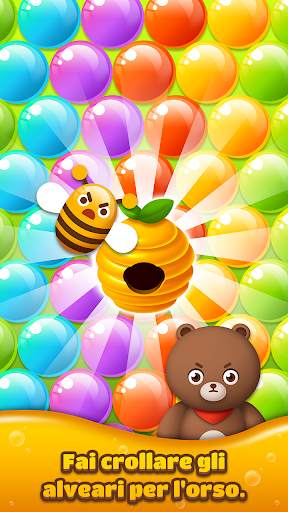 BUBBLE SHOOTER : ORSO AFFAMATO screenshot 1