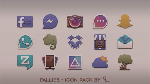 Fallies Icon pack - Chocolat screenshot 3