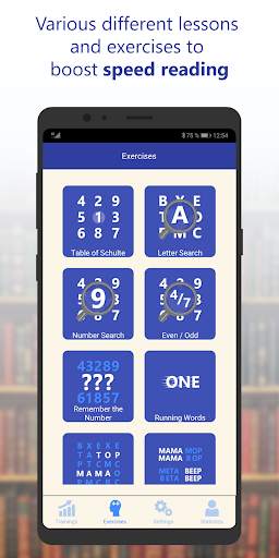 ReaderPro - Speed reading and brain development स्क्रीनशॉट 1