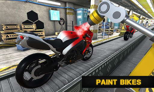 sepeda builder toko 3D pabrik sepeda motor mekanik screenshot 2