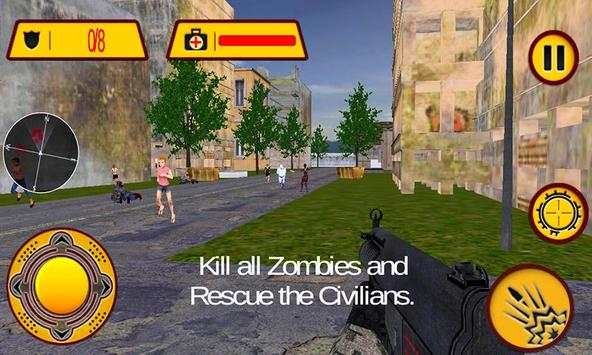 Menembak zombie mati screenshot 4