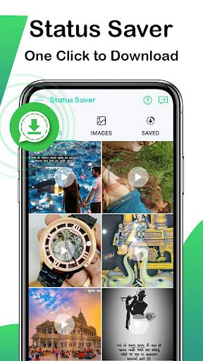 Status saver - Downloader for Whatsapp screenshot 1