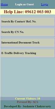 Sundarban Courier Service tracking-SCScourier screenshot 2