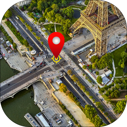 Street View map Navigation &amp; GPS Route Finder icon