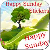 Happy Sunday stickers for whatsapp logo