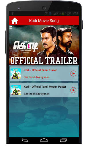 Kodi Tamil Movie Songs screenshot 4