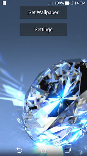 Diamonds Live Wallpaper Free screenshot 8