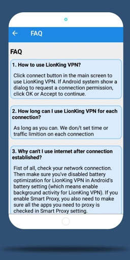 LionKing VPN screenshot 8