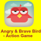 Angry &amp; Brave Bird Action Game иконка