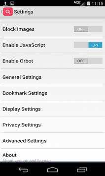 Fast Internet Browser screenshot 3