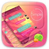 (FREE) GO SMS SIMPLE THEME 3.3.1