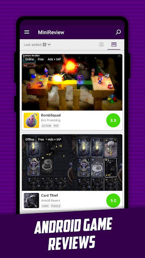 MiniReview - Best Android Game Reviews & Gameplay screenshot 1