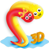 3D slither io WallPapers icon