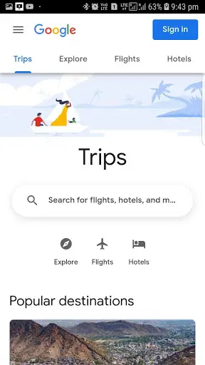Flight Search - Google Flights Web Browser screenshot 2