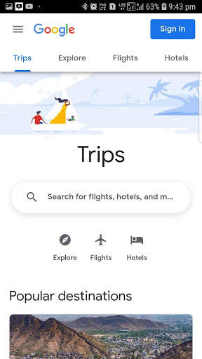 Flight Search - Google Flights Web Browser screenshot 2