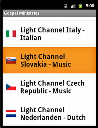 GMI Media TV/Radio broadcast screenshot 4