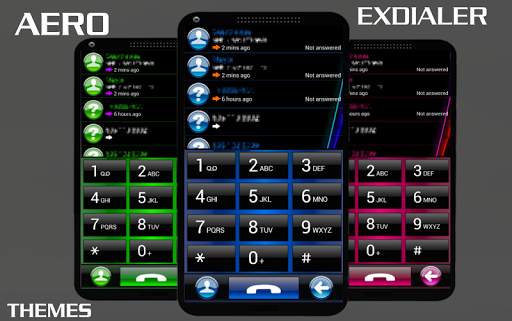 THEME FOR EXDIALER AERO PINK screenshot 1