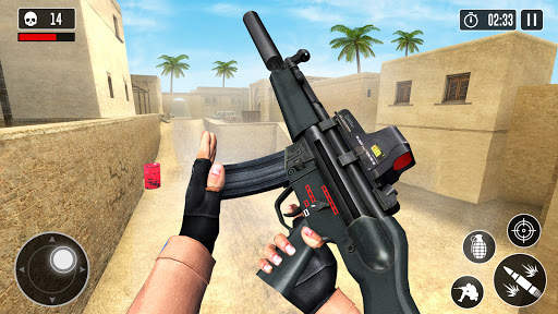 FPS Secret Commando Strike - Shooting Games 2021 स्क्रीनशॉट 1