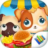 Pets Food Train - Cooking Shop logo
