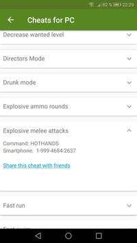 Cheats App for GTA 5 screenshot 5
