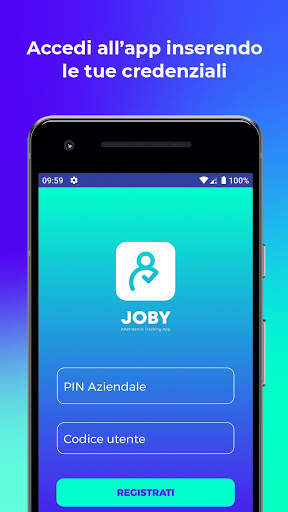 JOBY Attendance Tracking App screenshot 1