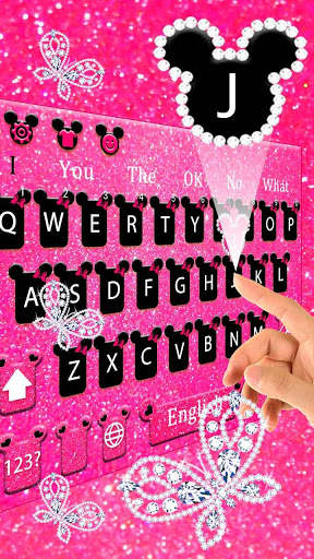 Pink Diamond Mouse Keyboard screenshot 2