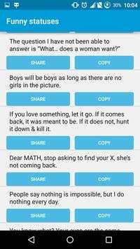 All language status/SMS screenshot 3