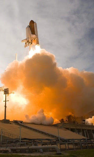 Space Rocket Wallpaper screenshot 1