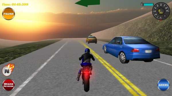 Moto Jump Traffic Racing screenshot 3