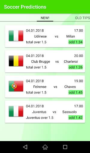 Soccer Predictions screenshot 1
