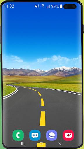 Curved Edge Wallpaper HD screenshot 7