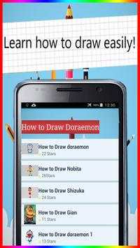 How to Draw Doraemon anime screenshot 5