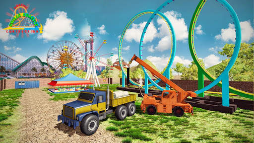 Roller Coaster Construction Simulator: Crane Games screenshot 2