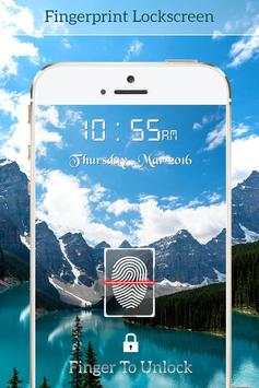 Fingerprint Lock Screen Prank 4 تصوير الشاشة