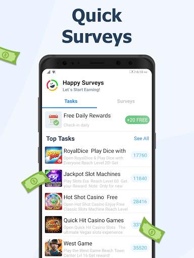 Happy Surveys – Money Paid Surveys : Easy Cash App screenshot 11