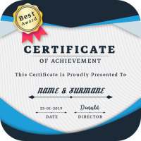 Certificate Maker - Certificate Design logo