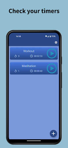 Tabata Timer with music screenshot 5