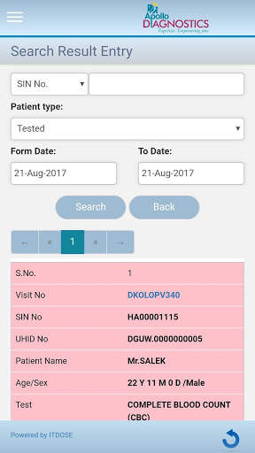 Apollo Results Approval App screenshot 4