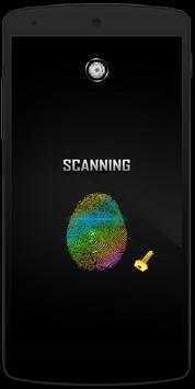 Fingerprint app Lock Simulator screenshot 1