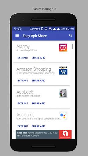 Easy Apk Share-Share Apps via Whatsapp and manage screenshot 2