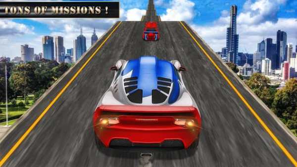 Extreme Impossible Car Stunt challenge screenshot 2