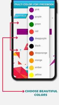 Lite for Facebook | Multi color for FB screenshot 3